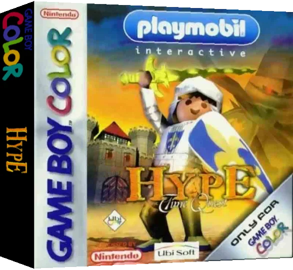 Hype - The Time Quest — box-3D (EU)