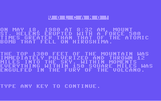 Volcano! — sstitle (WOR)