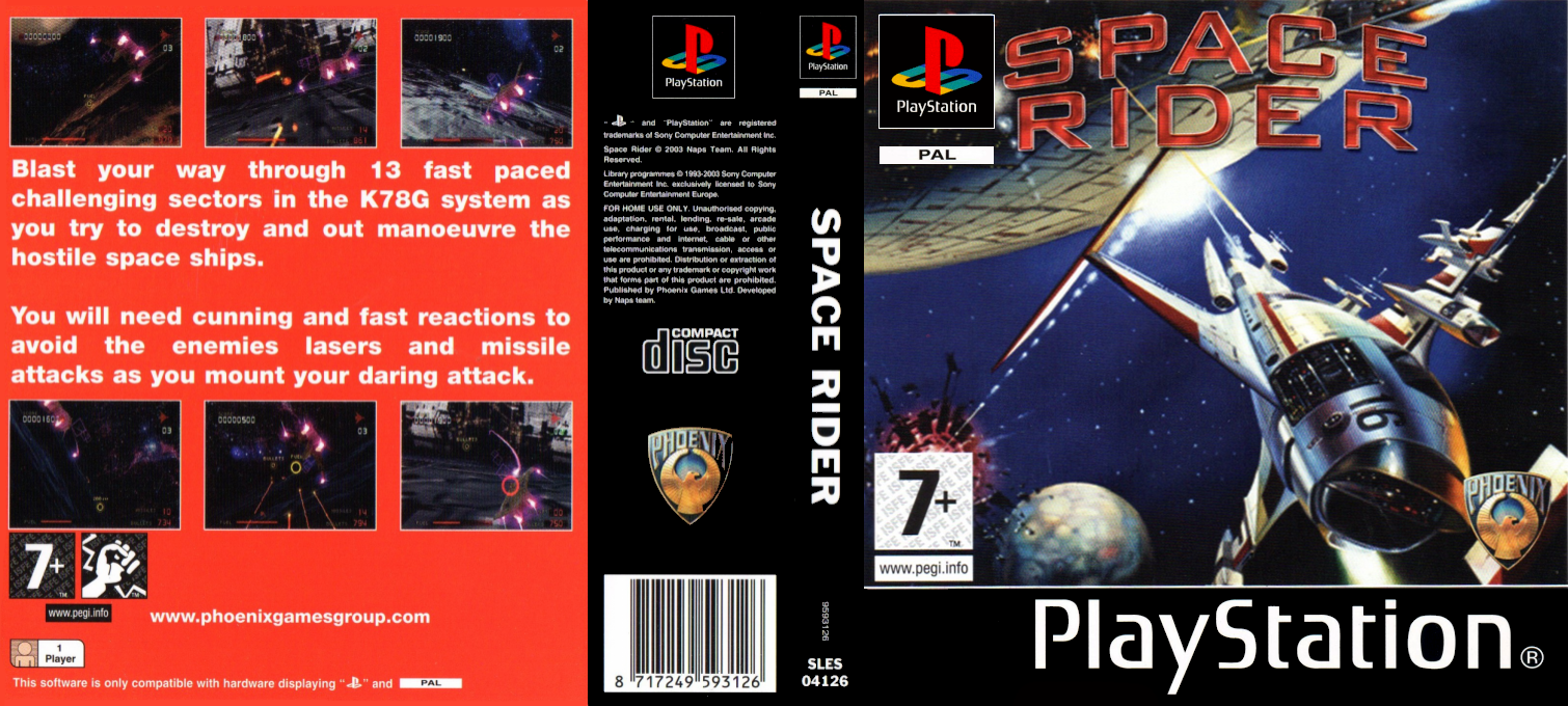 Space Rider — box-texture (EU)