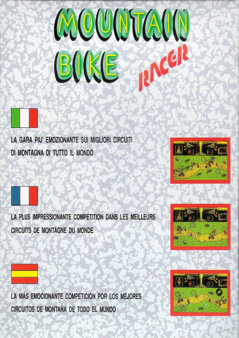 Mountain Bike Racer — box-2D-back (EU)