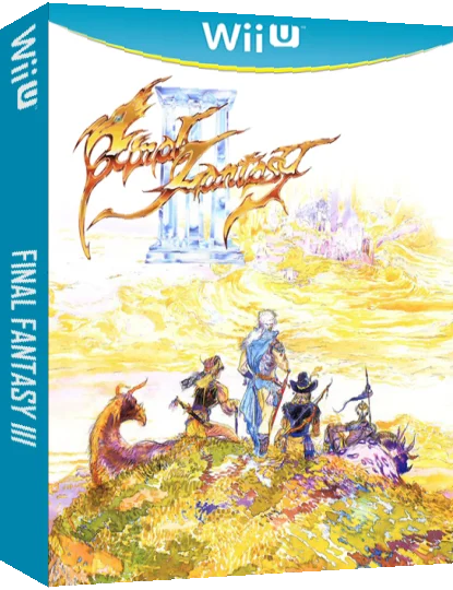 Final Fantasy 3 — box-3D (JP)