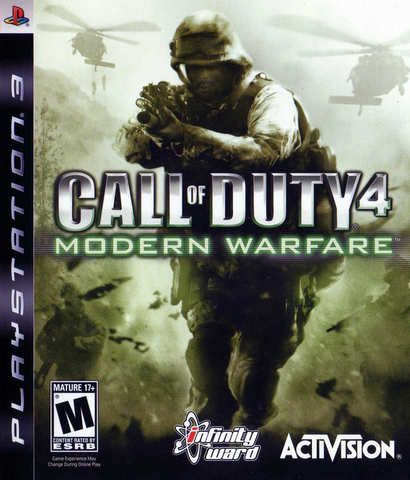 Call of Duty 4 - Modern Warfare box art
