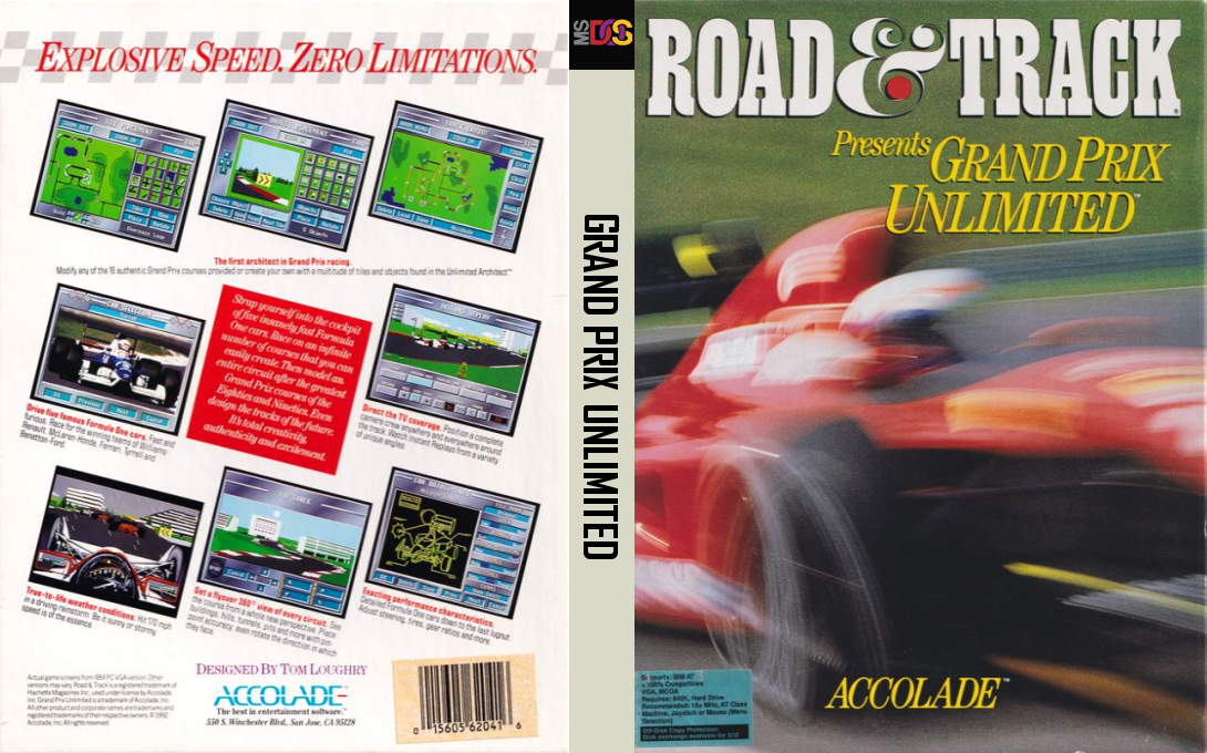 Grand Prix Unlimited — box-texture (US)