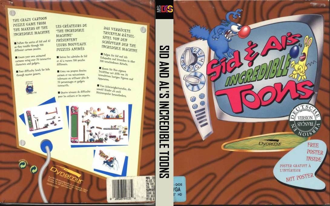 Sid And Al's Incredible Toons — box-texture (EU)