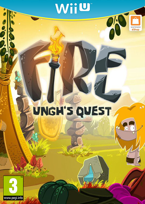 Fire - Ungh's Quest — box-2D (EU)