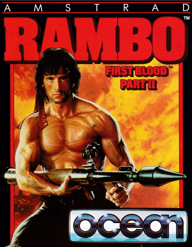 Rambo - First Blood Part 2 box art