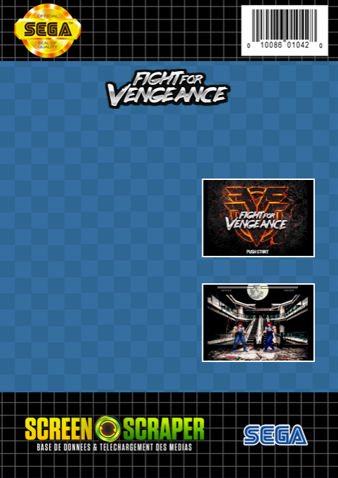 Fight for Vengeance — box-2D-back (SS)