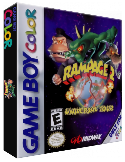 Rampage 2 : Universal Tour — box-3D (US)