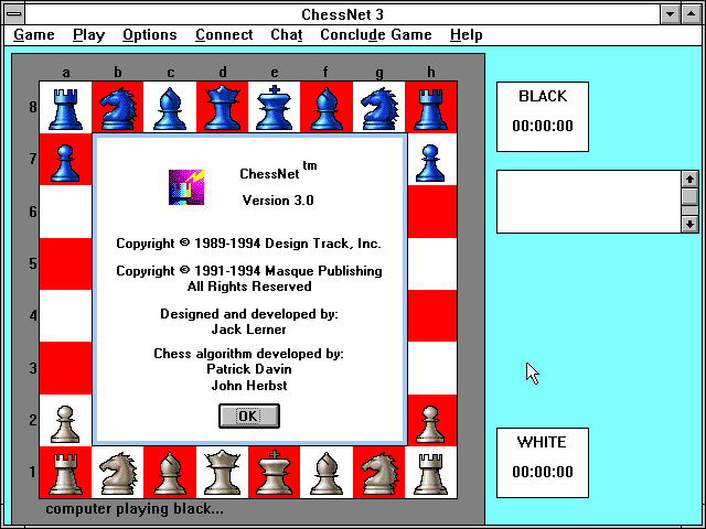 Masque ChessNet 3 — sstitle (WOR)