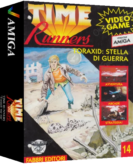 Time Runners 14 - Toraxid - War Star — box-3D (IT)
