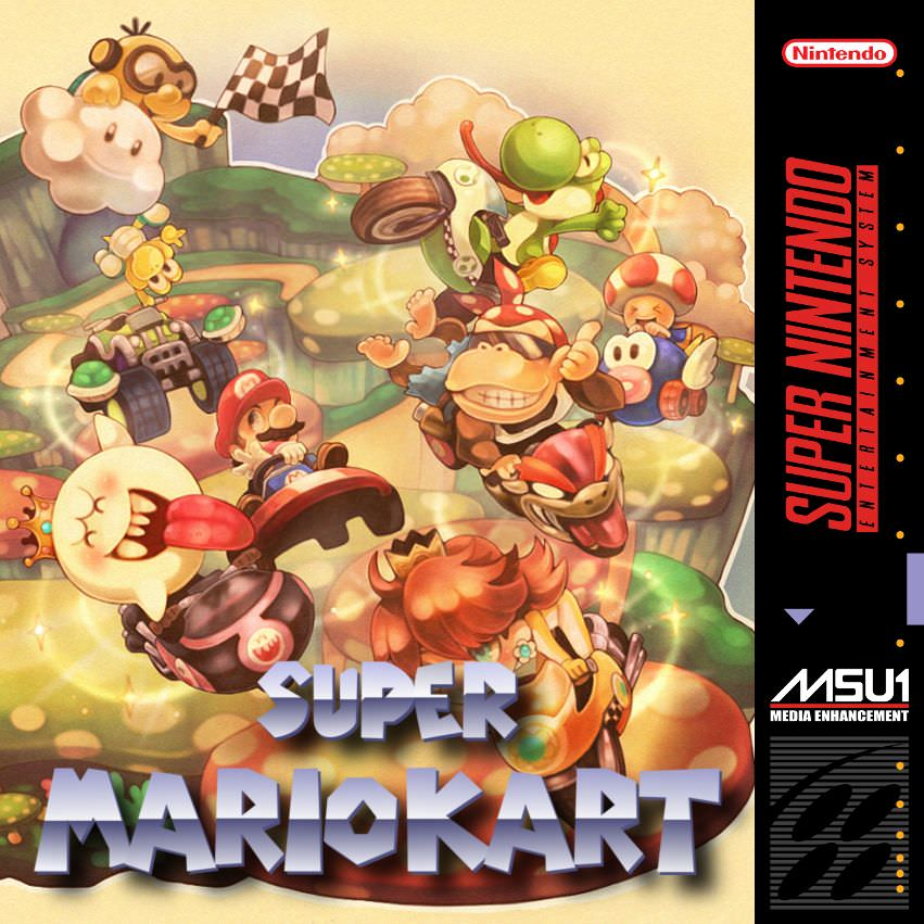 Super Mario Kart box art