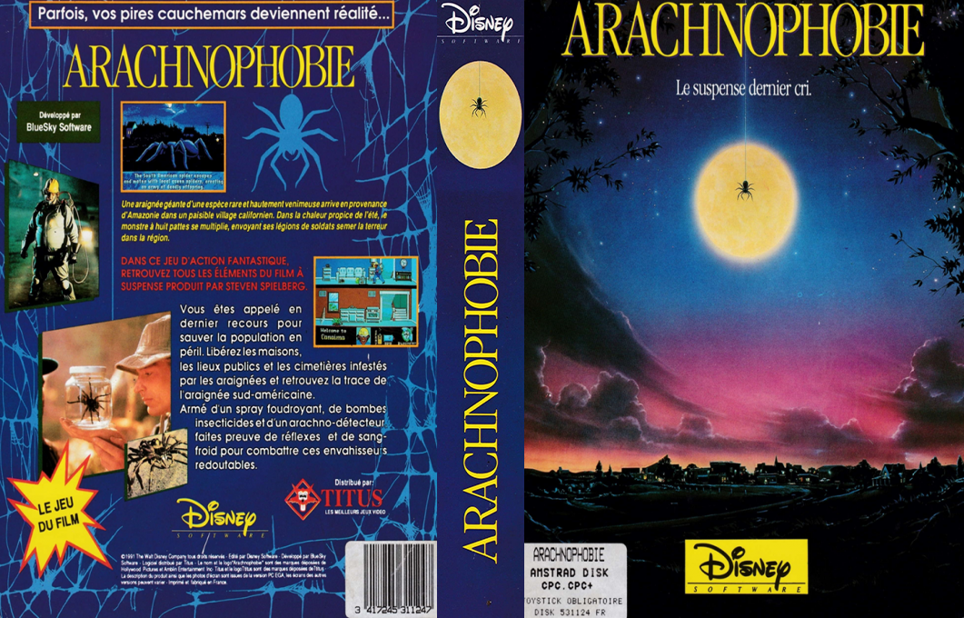 Arachnophobia — box-texture (FR)