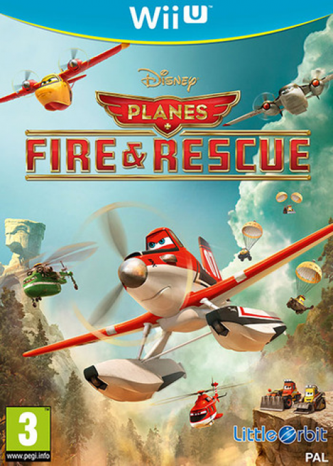 Disney Planes - Fire & Rescue — box-2D (EU)