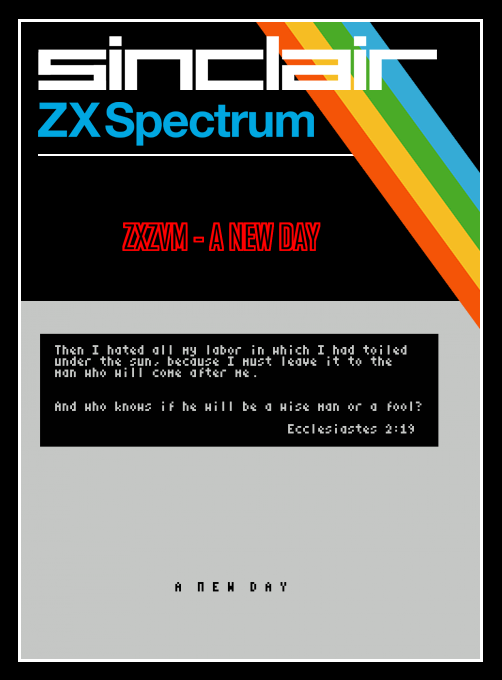 ZxZvm - A New Day box art