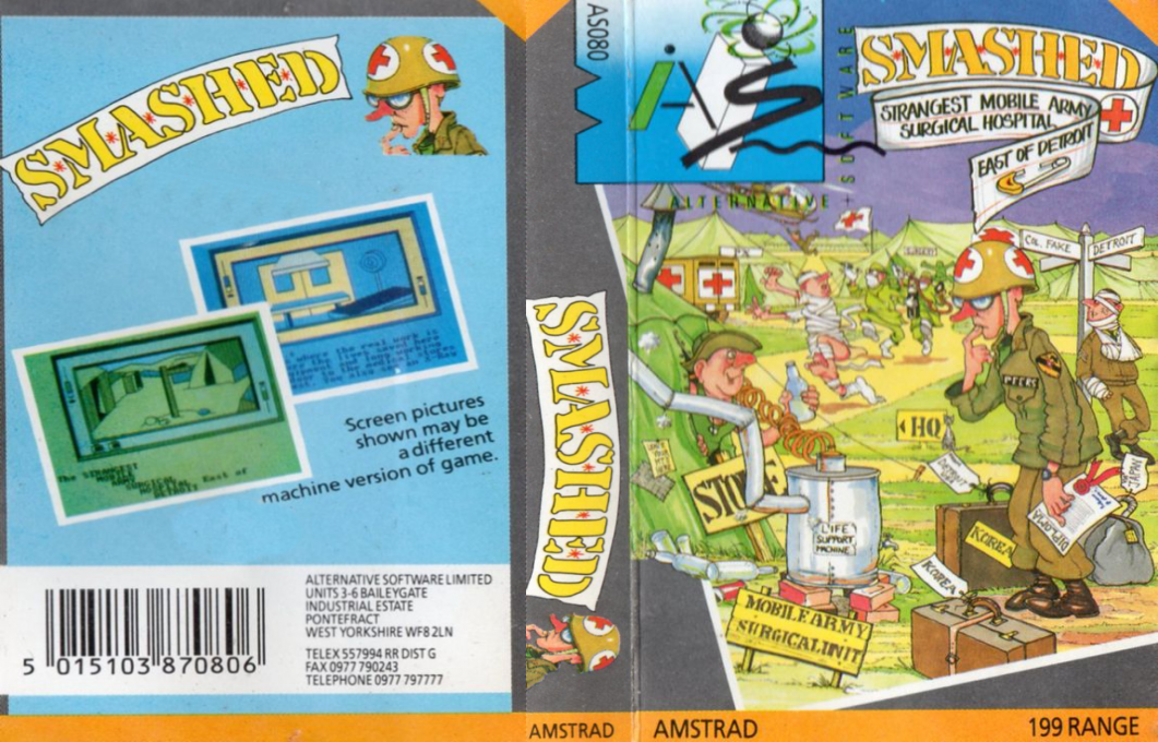SMASHED — box-texture (EU)