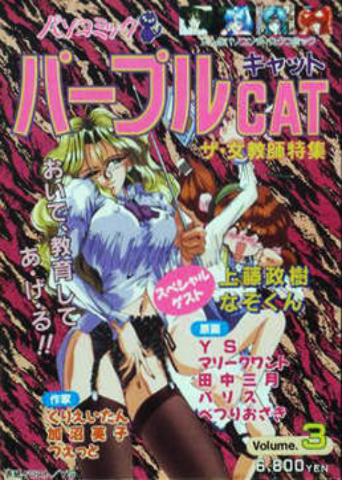 Pasocomic Purple Cat Vol. 3 - Onna Kyoushi Tokushuu box art