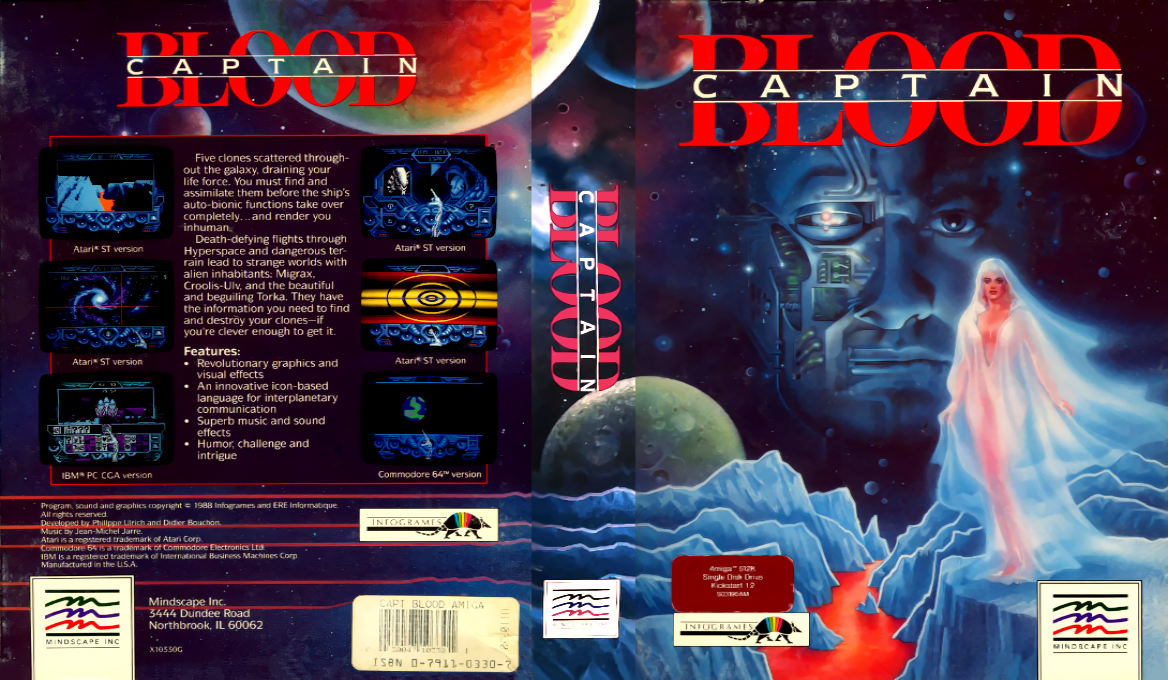 Captain Blood — box-texture (US)