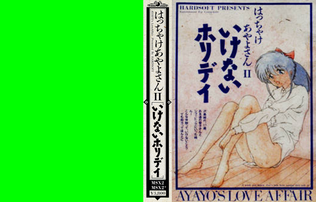 Hacchake Ayayo-san 2 - Ikenai Holiday — box-texture (JP)