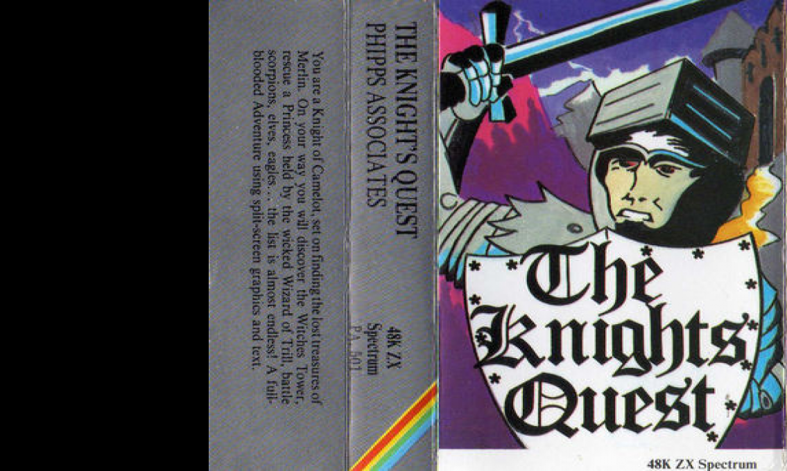 Knight's Quest, The — box-texture (EU)