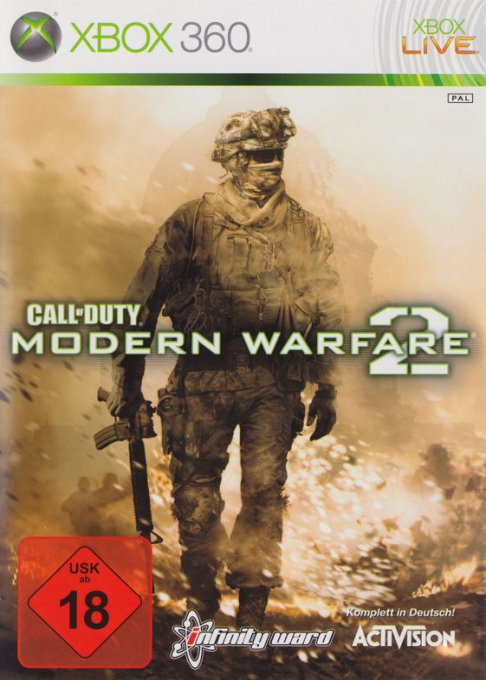 Call of Duty Modern Warfare 2 — box-2D (DE)