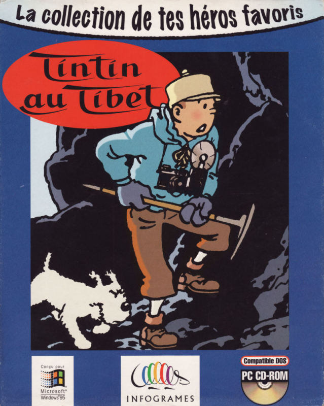 Tintin in Tibet box art