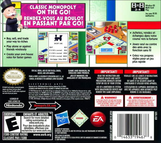 Monopoly — box-2D-back (US)