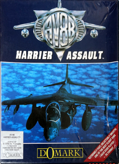 AV8B Harrier Assault box art
