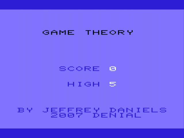 Game Theory — sstitle (WOR)