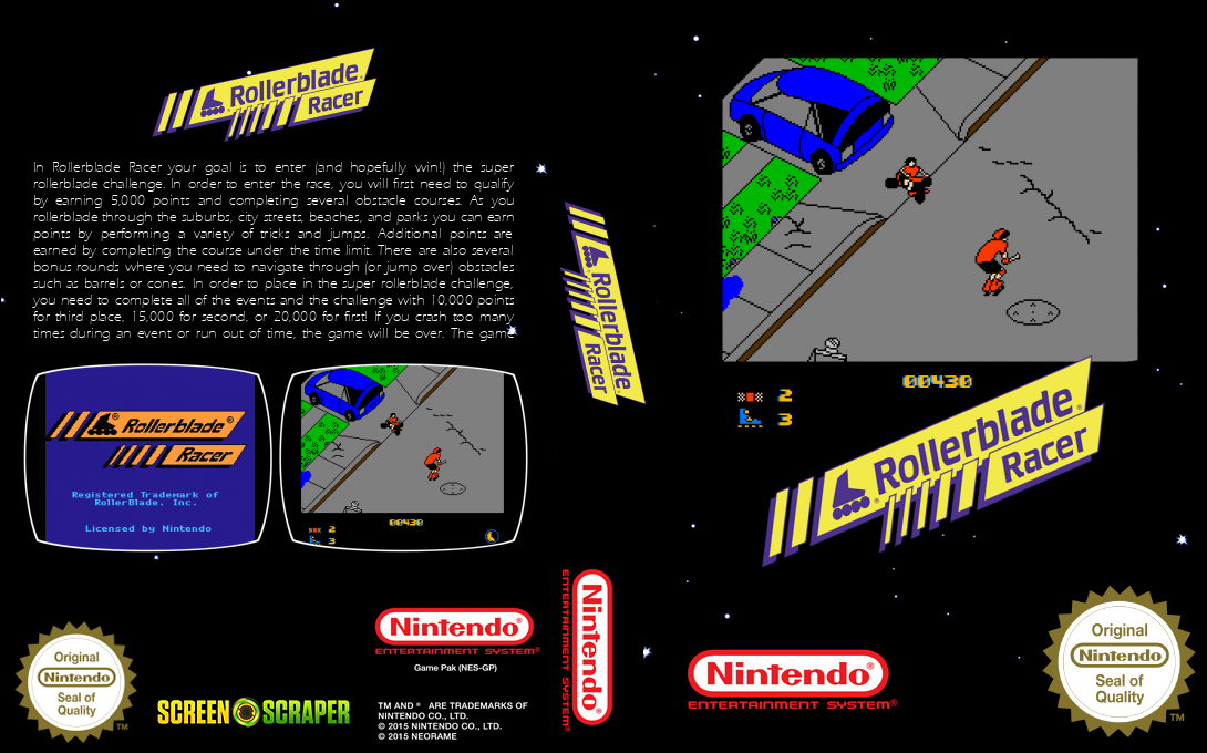 Rollerblade Racer — box-texture (SS)