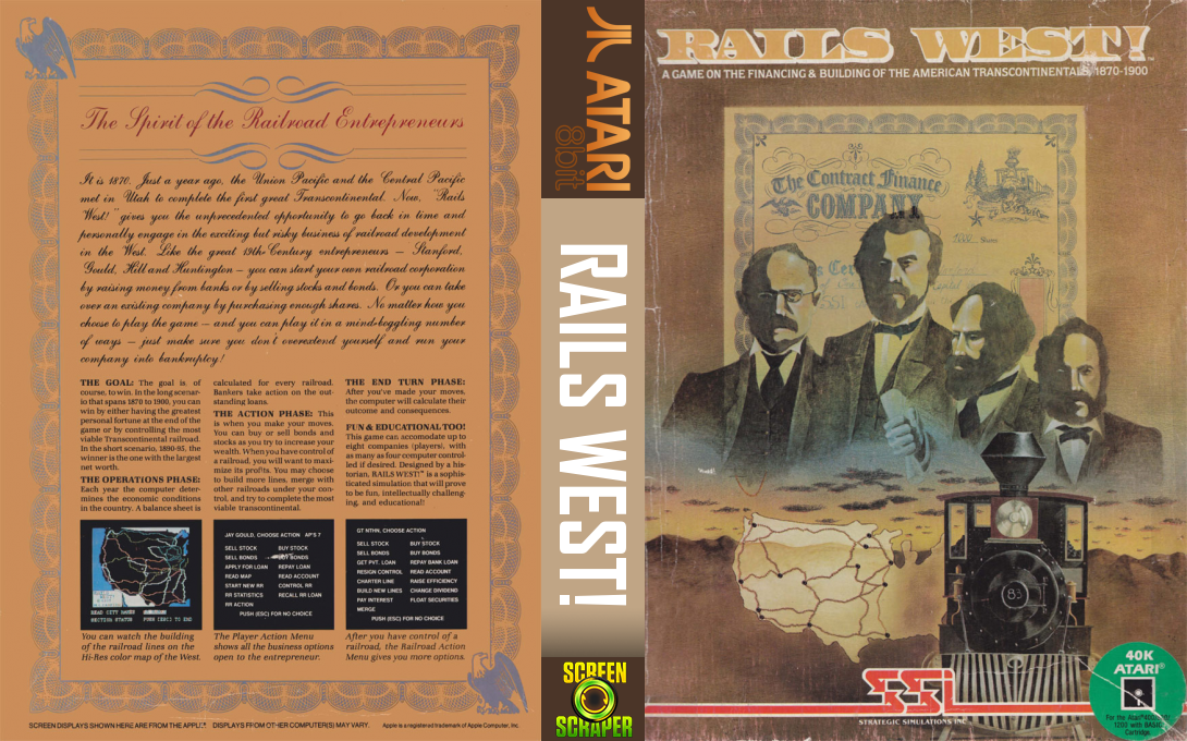 Rails West! — box-texture (US)