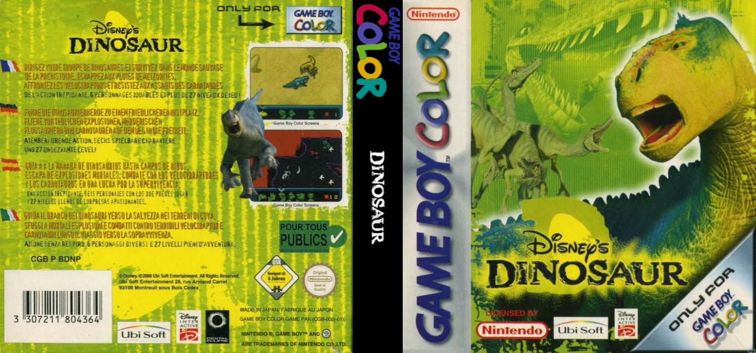 Dinosaur — box-texture (EU)