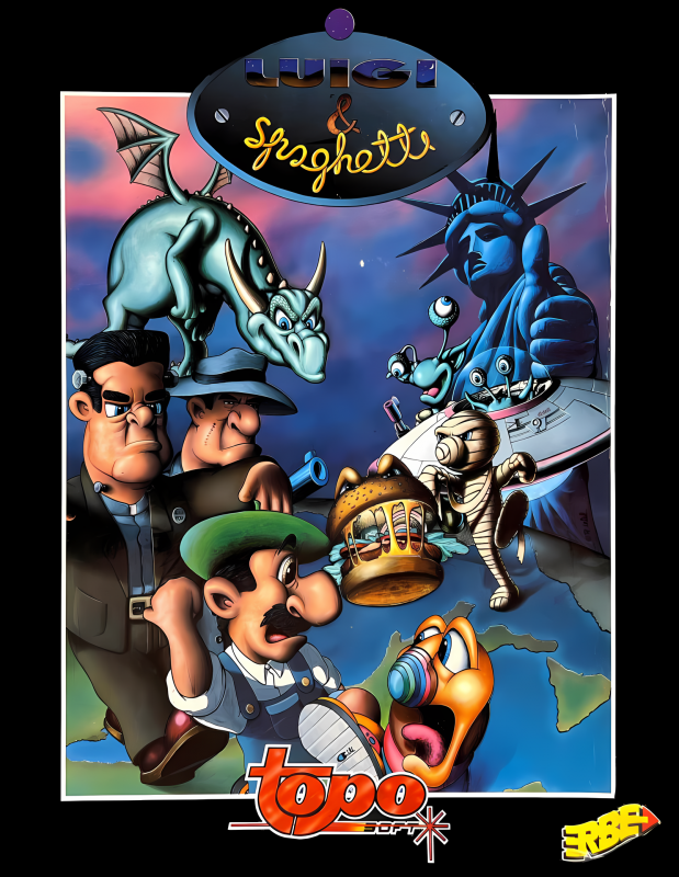 Luigi And Spaghetti box art