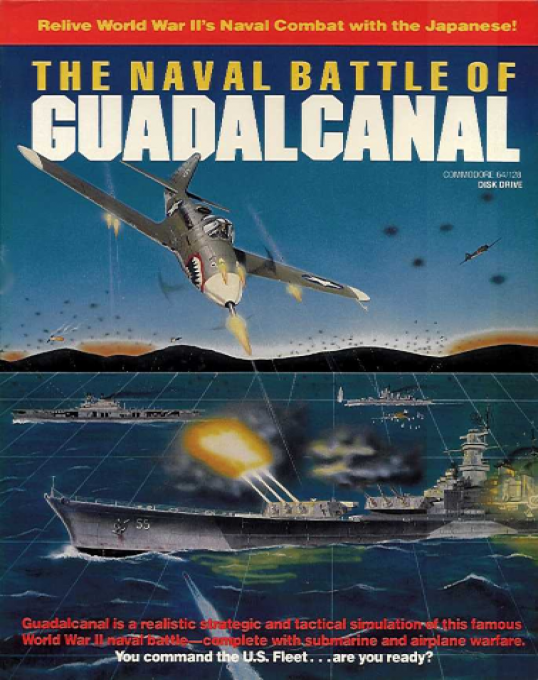 The Naval Battle of Guadalcanal box art