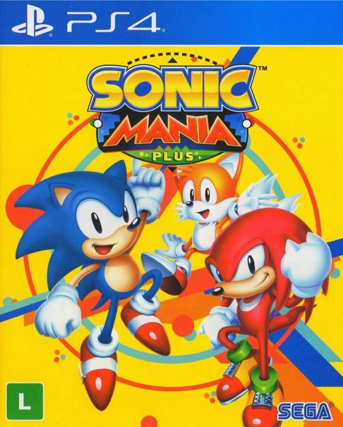 Sonic Mania Plus — box-2D (BR)