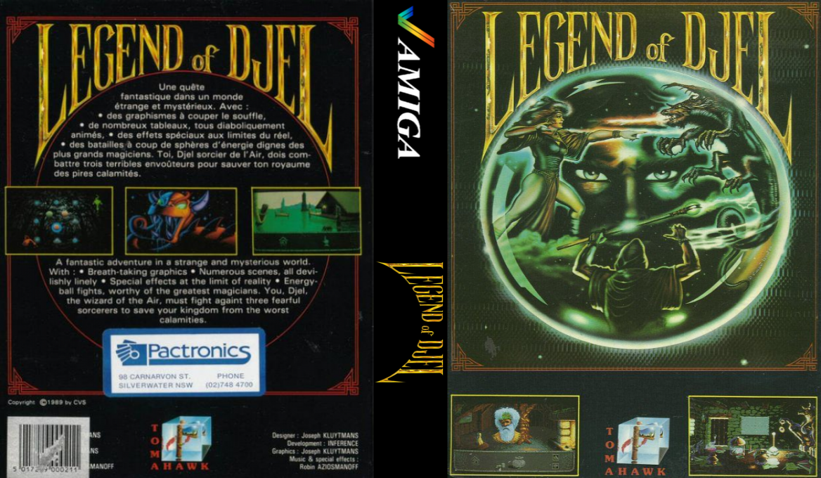 Legend of Djel — box-texture (EU)