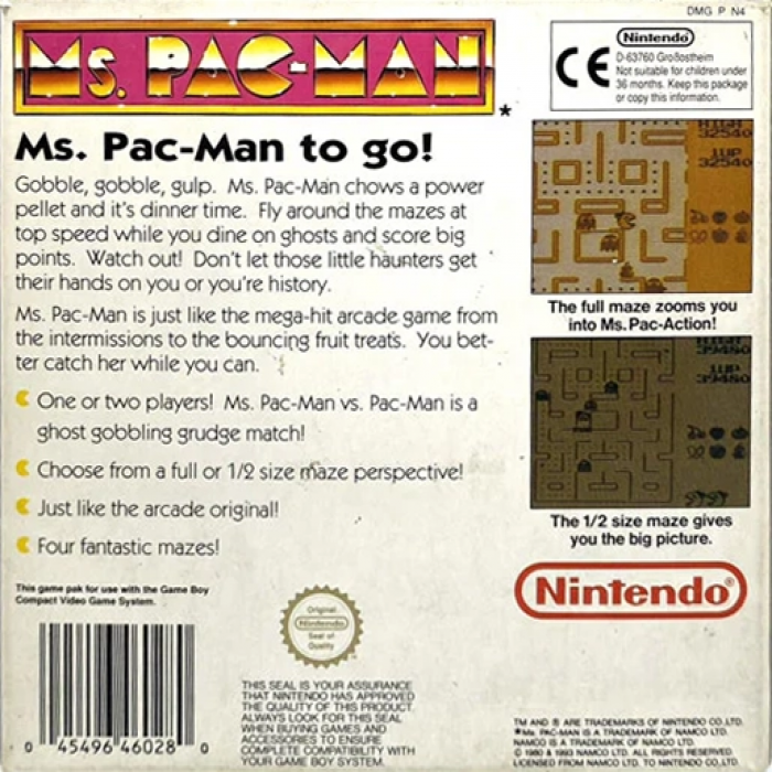 Ms. Pac-man — box-2D-back (EU)