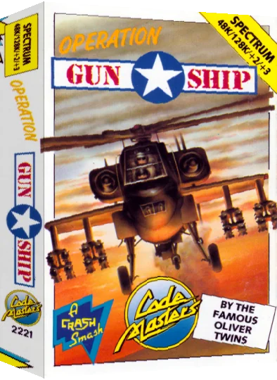 Operation Gunship — box-3D (EU)