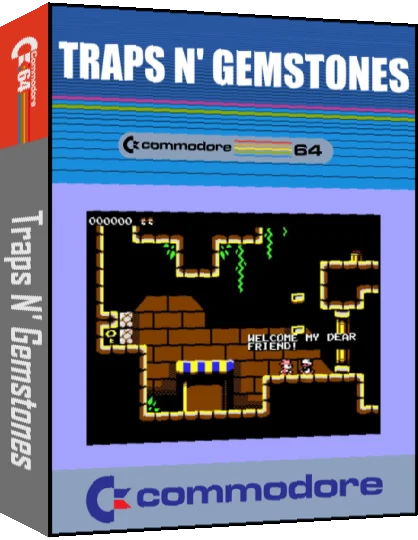 Traps N' Gemstones — box-3D (CUS)