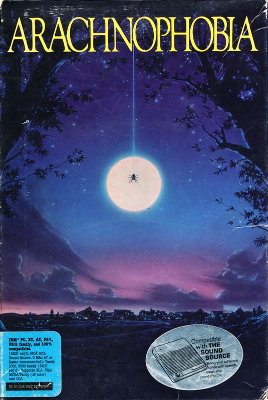 Arachnophobia box art
