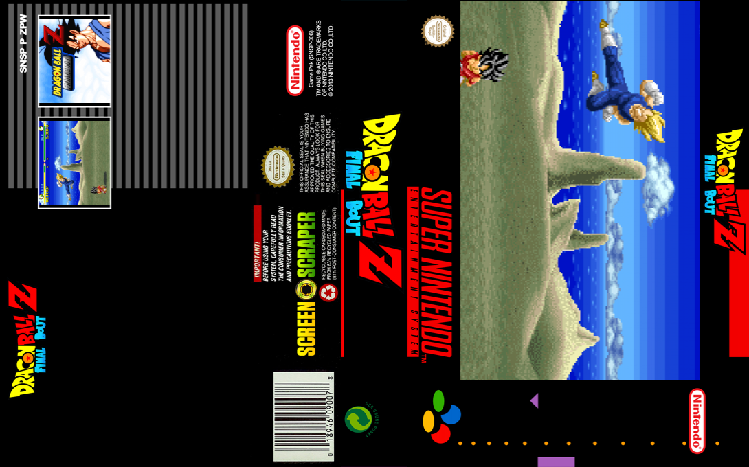 Dragon Ball Z - Final Bout — box-texture (SS)