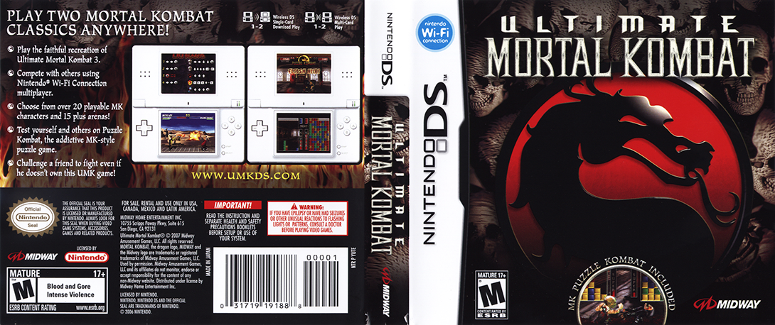 Ultimate Mortal Kombat — box-texture (US)