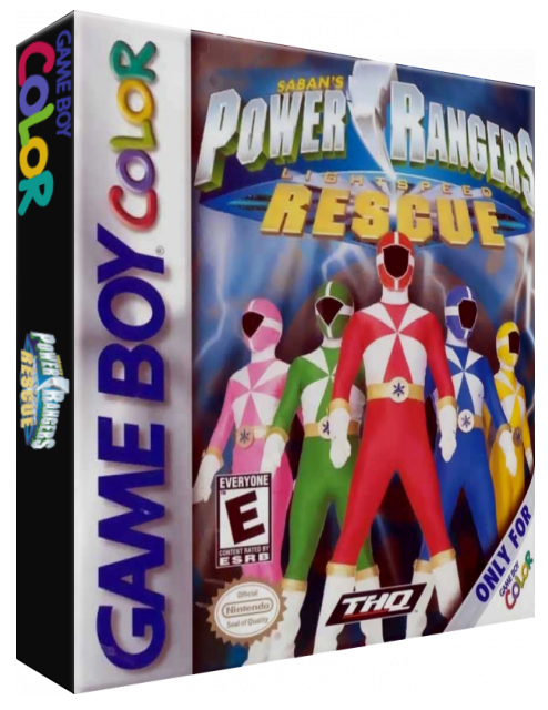 Power Rangers : Lightspeed Rescue — box-3D (US)