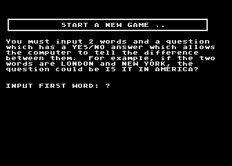 Computer Intelligence — ss (WOR)