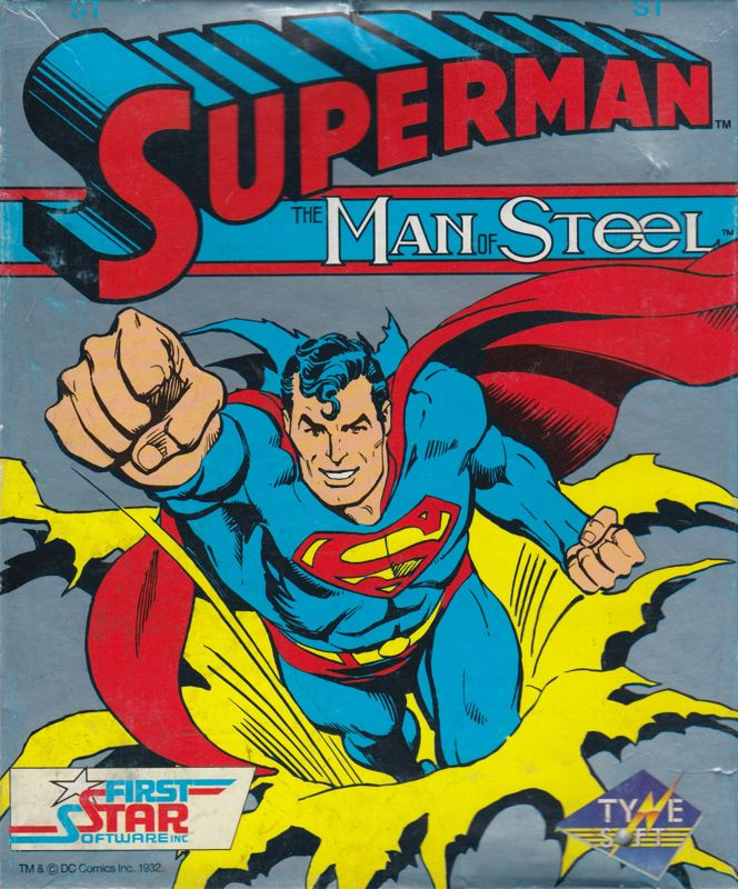 Superman - The Man Of Steel — box-2D (EU)