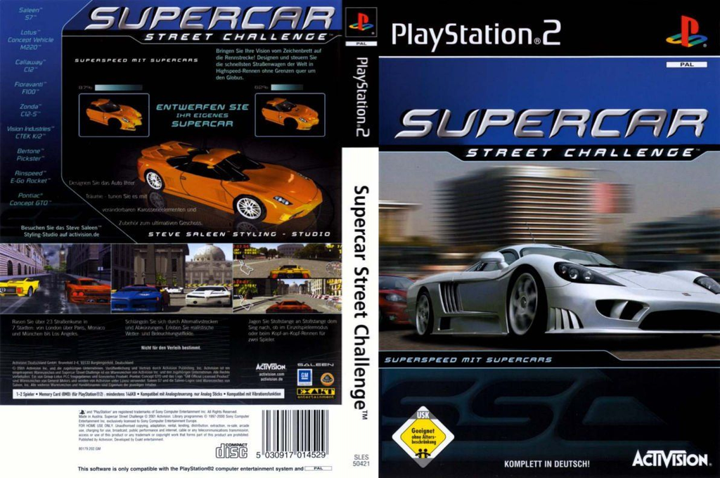 Supercar Street Challenge — box-texture (DE)