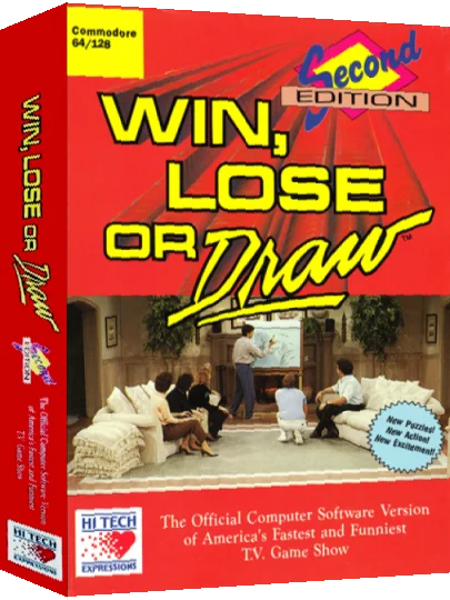 Win, Lose Or Draw - Second Edition — box-3D (US)