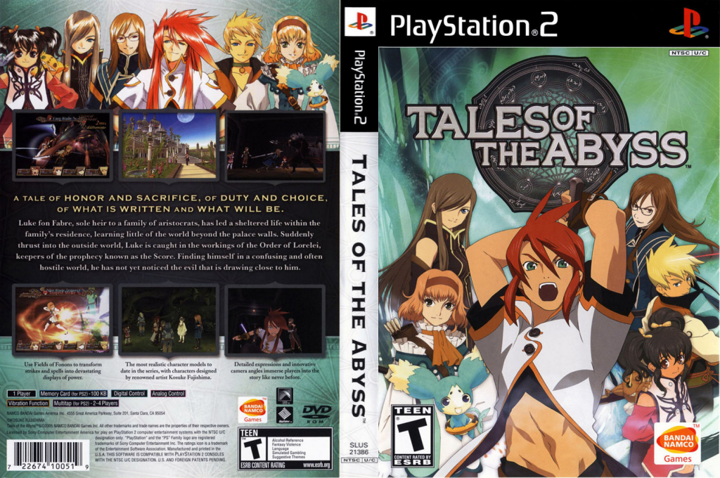 Tales Of The Abyss — box-texture (US)