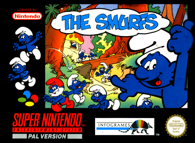 Smurfs The box art