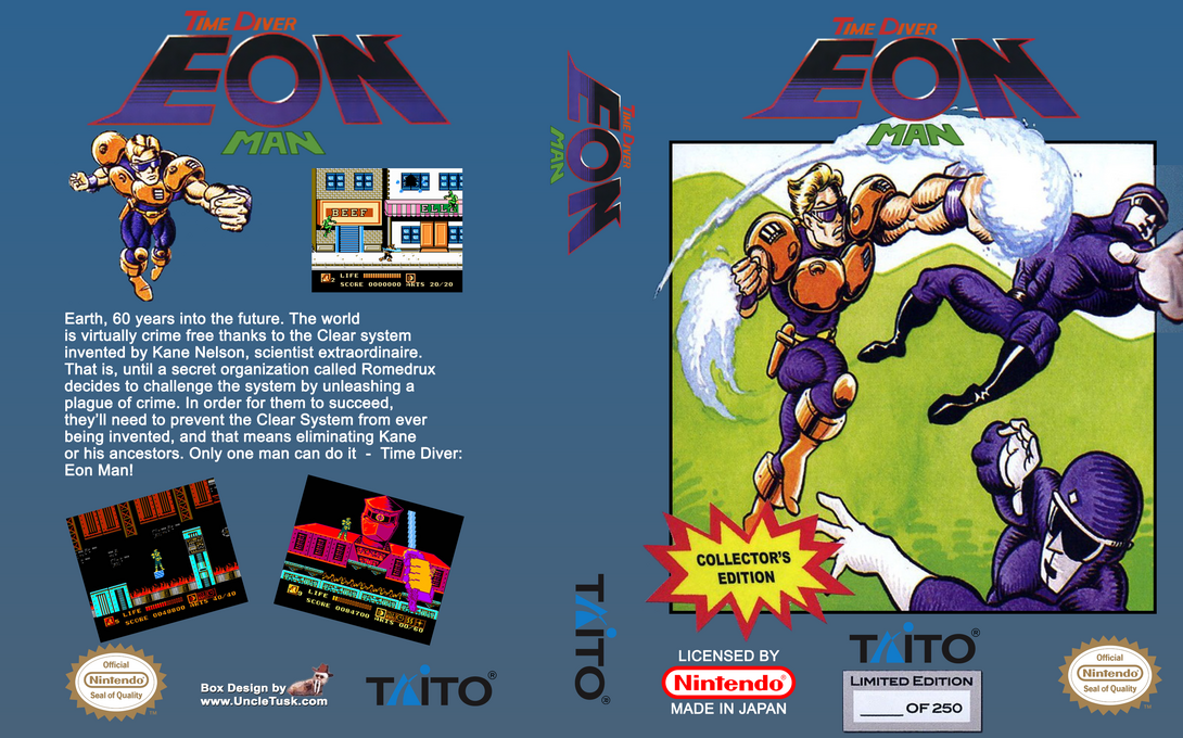 Time Diver Eon Man — box-texture (US)