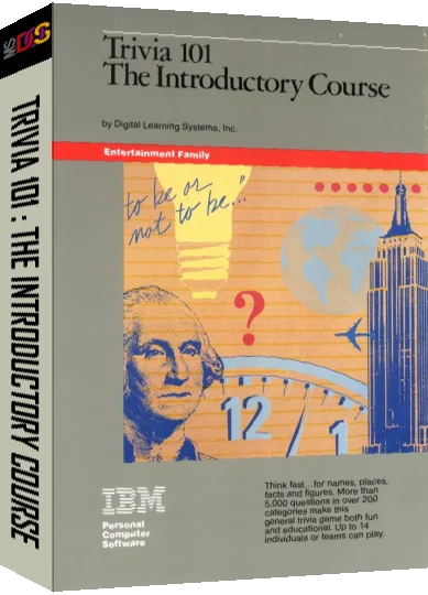 Trivia 101 - The Introductory Course — box-3D (US)
